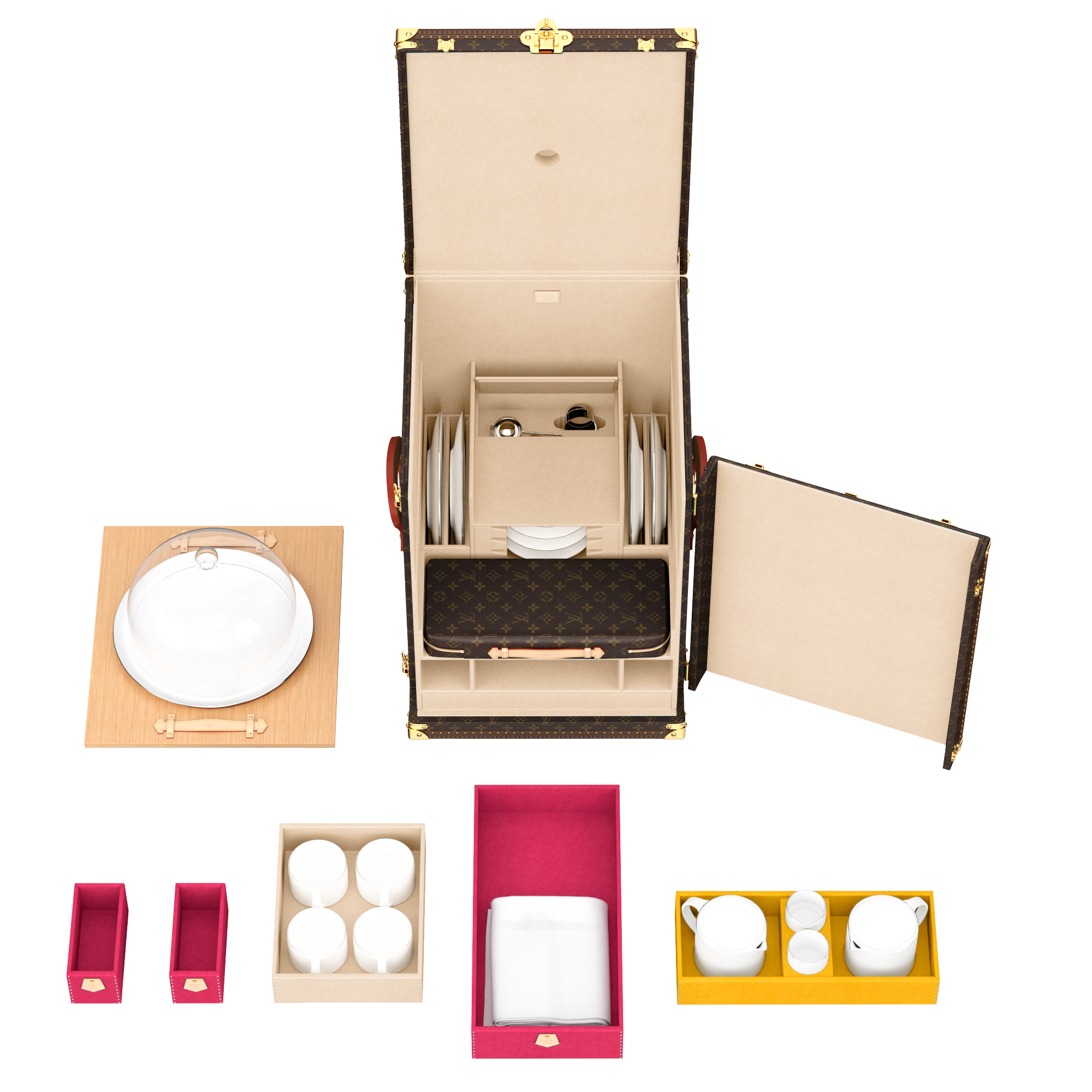 Boîte Afternoon Tea Monogram - Trunks and Boxes | LOUIS VUITTON